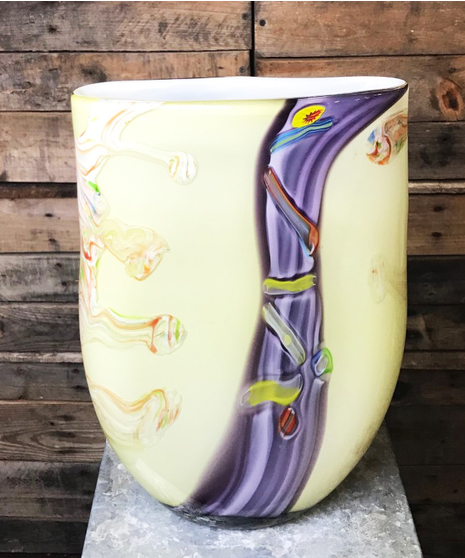 art deco vase