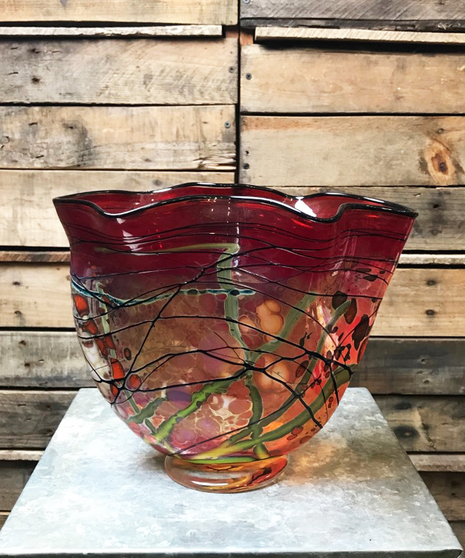 art deco vase