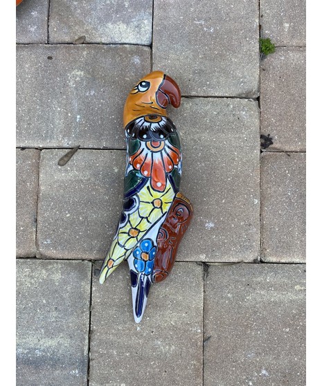 Talavera Wall Parrot-small