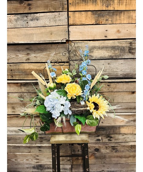 Window Box Blues (Silk)