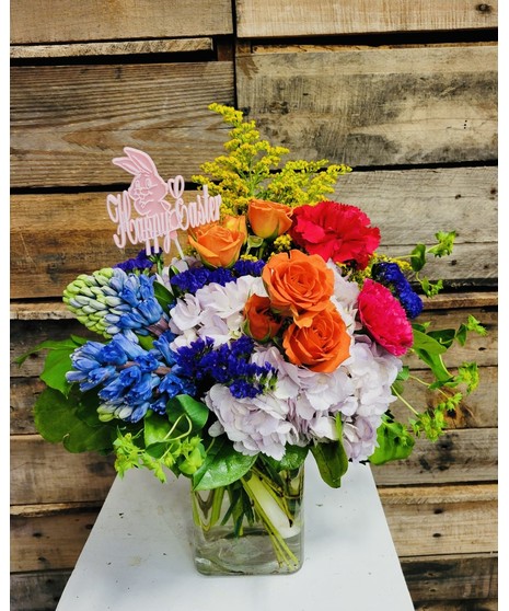 New Sensations Hydrangeas, roses, tulips, orchids