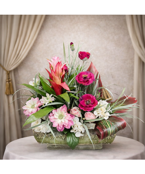 PINK WINDOW BOX (SILK)